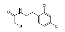 2-chloro-N-[2-(2,4-dichlorophenyl)ethyl]acetamide 34162-22-6
