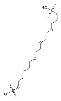 3,6,9,12-TETRAOXATETRADECANE-1,14-DIYL-BIS-METHANETHIOSULFONATE 212262-08-3