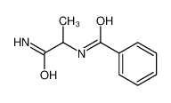 24250-70-2 spectrum, N-(1-amino-1-oxopropan-2-yl)benzamide