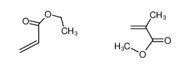 ethyl prop-2-enoate,methyl 2-methylprop-2-enoate 9010-88-2