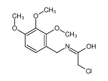 67222-43-9 spectrum, 2-chloro-N-[(2,3,4-trimethoxyphenyl)methyl]acetamide