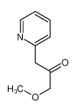 1-methoxy-3-pyridin-2-ylpropan-2-one 101168-47-2