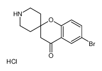 6-bromospiro[3H-chromene-2,4'-piperidine]-4-one,hydrochloride