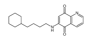 6-(4-cyclohexylbutylamino)quinoline-5,8-dione 35976-66-0