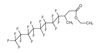 140834-73-7 structure, C14H11F17O2