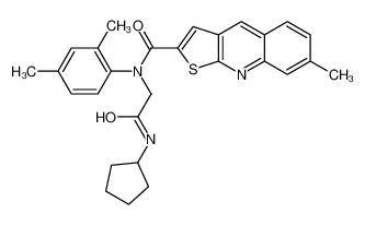 606114-75-4 structure, C28H29N3O2S