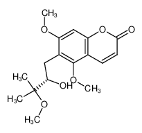 143614-35-1 structure, C17H22O6