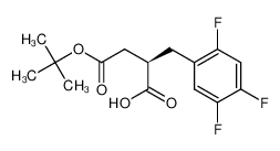 1407666-67-4 (R)-4-(t-butoxy)-4-oxo-2-(2,4,5-trifluorobenzyl)butanoic acid