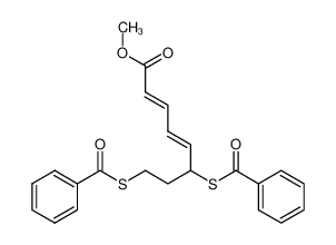 213759-73-0 (2E,4E)-6,8-Bis-benzoylsulfanyl-octa-2,4-dienoic acid methyl ester