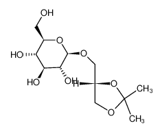 76739-15-6 1,2-O-isopropylidene-3-O-(β-D-glucopyranosyl)-sn-glycerol