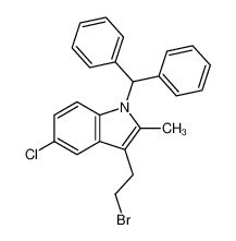 872674-87-8 structure, C24H21BrClN