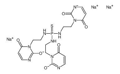 84295-06-7 structure, C18H21N9Na3O6PS