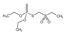 diethoxy-(ethylsulfonylmethylsulfanyl)-sulfanylidene-λ<sup>5</sup>-phosphane 2588-04-7