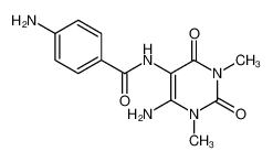 4-amino-N-(4-amino-1,3-dimethyl-2,6-dioxopyrimidin-5-yl)benzamide 856571-99-8