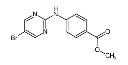 methyl 4-[(5-bromopyrimidin-2-yl)amino]benzoate 926642-55-9