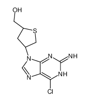 142941-60-4 [(2R,4R)-4-(2-amino-6-chloropurin-9-yl)thiolan-2-yl]methanol