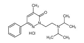 2-[2-(二(丙-2-基)氨基)乙基]-4-甲基-6-苯基哒嗪-3-酮盐酸盐