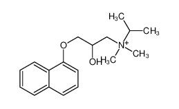 50643-33-9 structure, C18H26NO2+