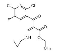 96568-06-8 structure, C14H13Cl2FN2O3