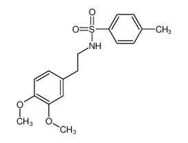 N-[2-(3,4-dimethoxyphenyl)ethyl]-4-methylbenzenesulfonamide 14165-67-4