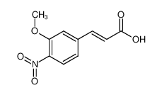 118510-04-6 3-(3-Methoxy-4-nitrophenyl)-2-propenoic acid