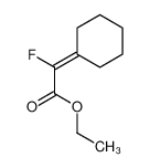 55305-86-7 ethyl 2-cyclohexylidene-2-fluoroacetate