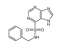 N-benzyl-7H-purine-6-sulfonamide 82499-19-2