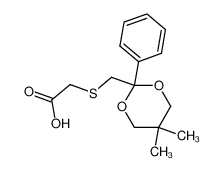 858104-08-2 spectrum, {[(5,5-dimethyl-2-phenyl-1,3-dioxan-2-yl)methyl]thio}acetic acid