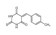 5-p-Methylbenzylidene-2-thiobarbituric acid