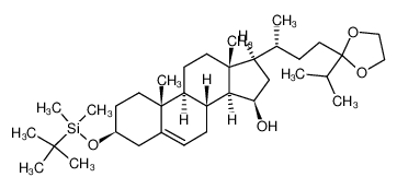 118229-88-2 structure, C35H62O4Si