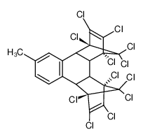 4605-91-8 structure, C21H10Cl12