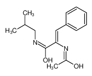 2-acetamido-N-(2-methylpropyl)-3-phenylprop-2-enamide 100908-60-9