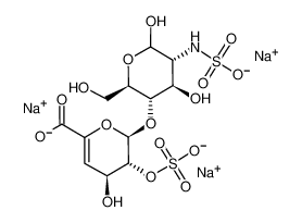 136098-03-8 structure, C12H16NNa3O16S2