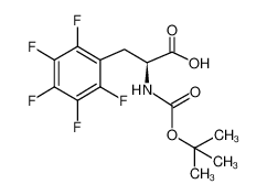 (2S)-2-[(2-methylpropan-2-yl)oxycarbonylamino]-3-(2,3,4,5,6-pentafluorophenyl)propanoic acid 34702-60-8