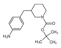 tert-butyl 3-[(4-aminophenyl)methyl]piperidine-1-carboxylate 331759-58-1