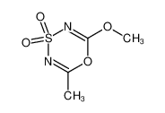 2-methoxy-6-methyl-1,4,3,5-oxathiadiazine 4,4-dioxide 40028-33-9