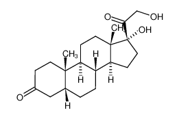 566-42-7 structure, C21H32O4