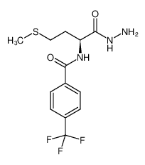 N1-[1-(肼基羰基)-3-(甲基硫代)丙基]-4-(三氟甲基)苯甲酰胺