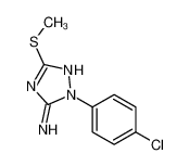 63479-82-3 2-(4-chlorophenyl)-5-methylsulfanyl-1,2,4-triazol-3-amine