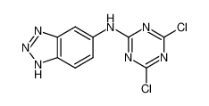 38647-39-1 structure, C9H5Cl2N7