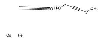 78109-42-9 structure, C7H10CoFeO-