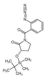 182058-02-2 (S)-1-(2-azidobenzoyl)-3-((tert-butyldimethylsilyl)oxy)pyrrolidin-2-one