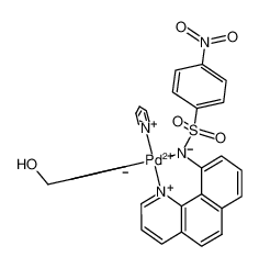 1063716-63-1 structure, C31H25N4O5PdS++