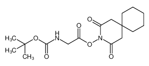 1280225-85-5 2,4-dioxo-3-azaspiro[5.5]undecan-3-yl (tert-butoxycarbonyl)glycinate