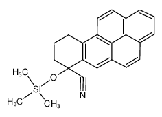 107616-82-0 spectrum, 7-cyano-7-(trimethylsilyl)oxy-7,8,9,10-tetrahydrobenzo[a]pyrene