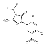 111992-17-7 structure, C10H6Cl2F2N4O3