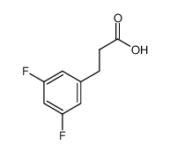 3-(3,5-Difluorophenyl)propionic acid 84315-24-2