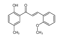 61313-39-1 1-(2-hydroxy-5-methylphenyl)-3-(2-methoxyphenyl)prop-2-en-1-one