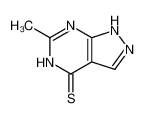 15986-11-5 structure, C6H6N4S