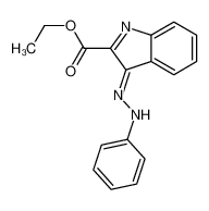 56545-49-4 ethyl 3-(phenylhydrazinylidene)indole-2-carboxylate